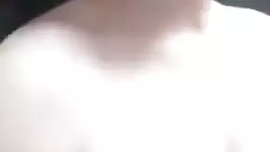 Big boobed Indian aunty naked solo