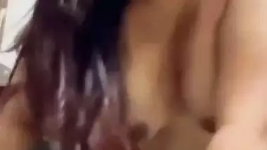 Chubby girlfriend pussy fucking from back by boyfriend