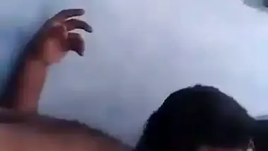 Dirty Tamil wife sucking penis of her husband