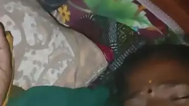 Husband shoots his wife’s Tamil sex video while fucking her