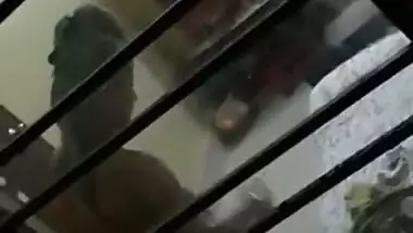 Neighbor desi dressing spycam video