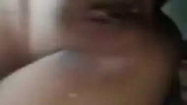 Nude bathroom selfie video of hot village girl