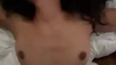 BF blindfolds and fucks his GF hard in desi porn