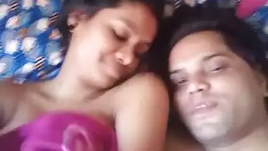 Sexy honeymoon romantic sex of Meghana