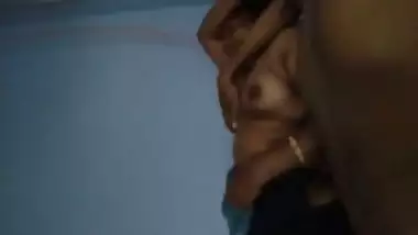 Kannur Malayali wife boobs fonding by husband