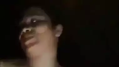 Pakistani unsatisfied aunty strips and shows nude body