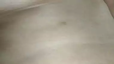 Boudi big boobs pressing by husband while she sleeps