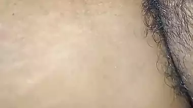 Sexy ass desi wife riding dick of husband after blowjob