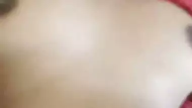 Young 18-year-old girl moans because of hard sex