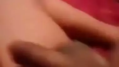 Girl enjoys lover and his friend’s dick in desi threesome