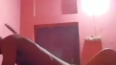 Young 21 yr old couple enjoys their romantic sex in bed