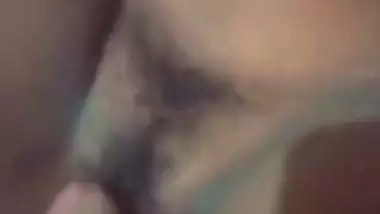 Village guy records his desi porn by fucking his young GF