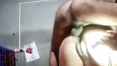 Village wife anal fucking by husband at home