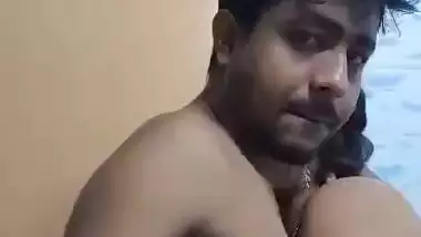 Wife wet boob sucking and sex in bathroom with her