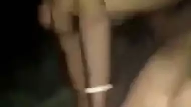 Village XXX whore has pussy fucked by Desi neighbour in the fresh air