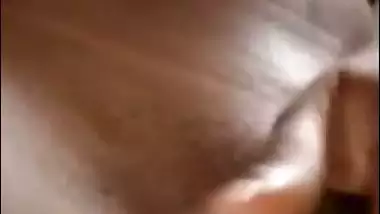Merged sexy video of Indian hottie Janvi making naked selfie footage